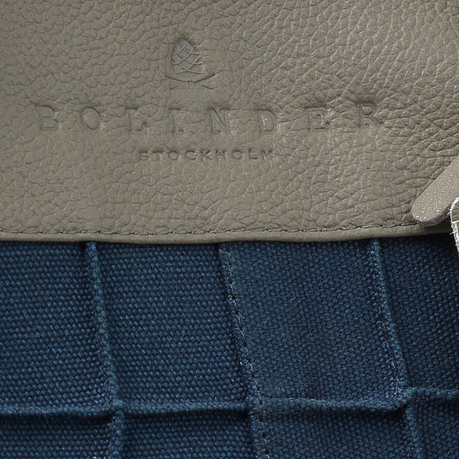 Canvas Tote Blue - Image 3