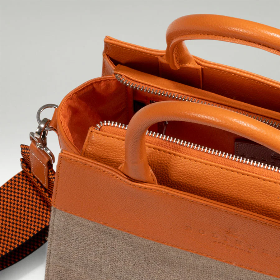 Central Park Mini Tote Orange - Image 4