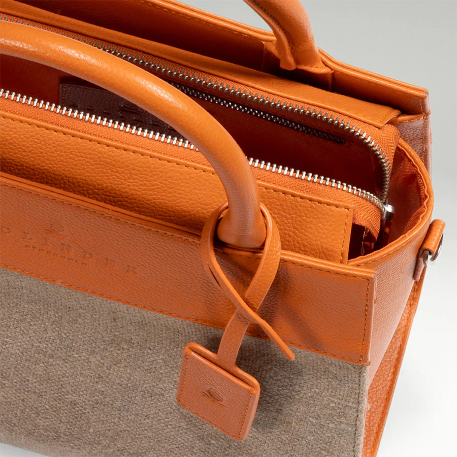 Central Park Mini Tote Orange - Image 5