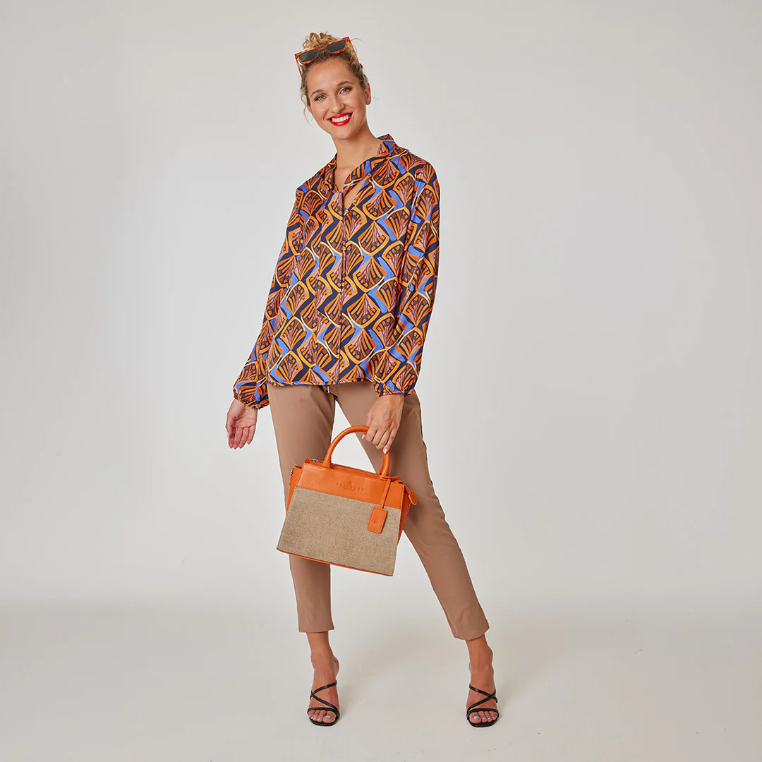 Central Park Mini Tote Orange - Image 7
