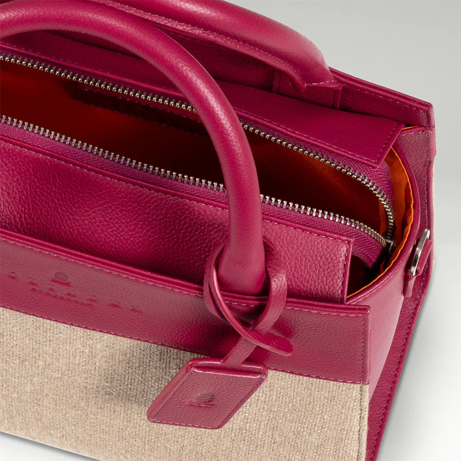 Central Park Mini Tote Rasberry - Image 4