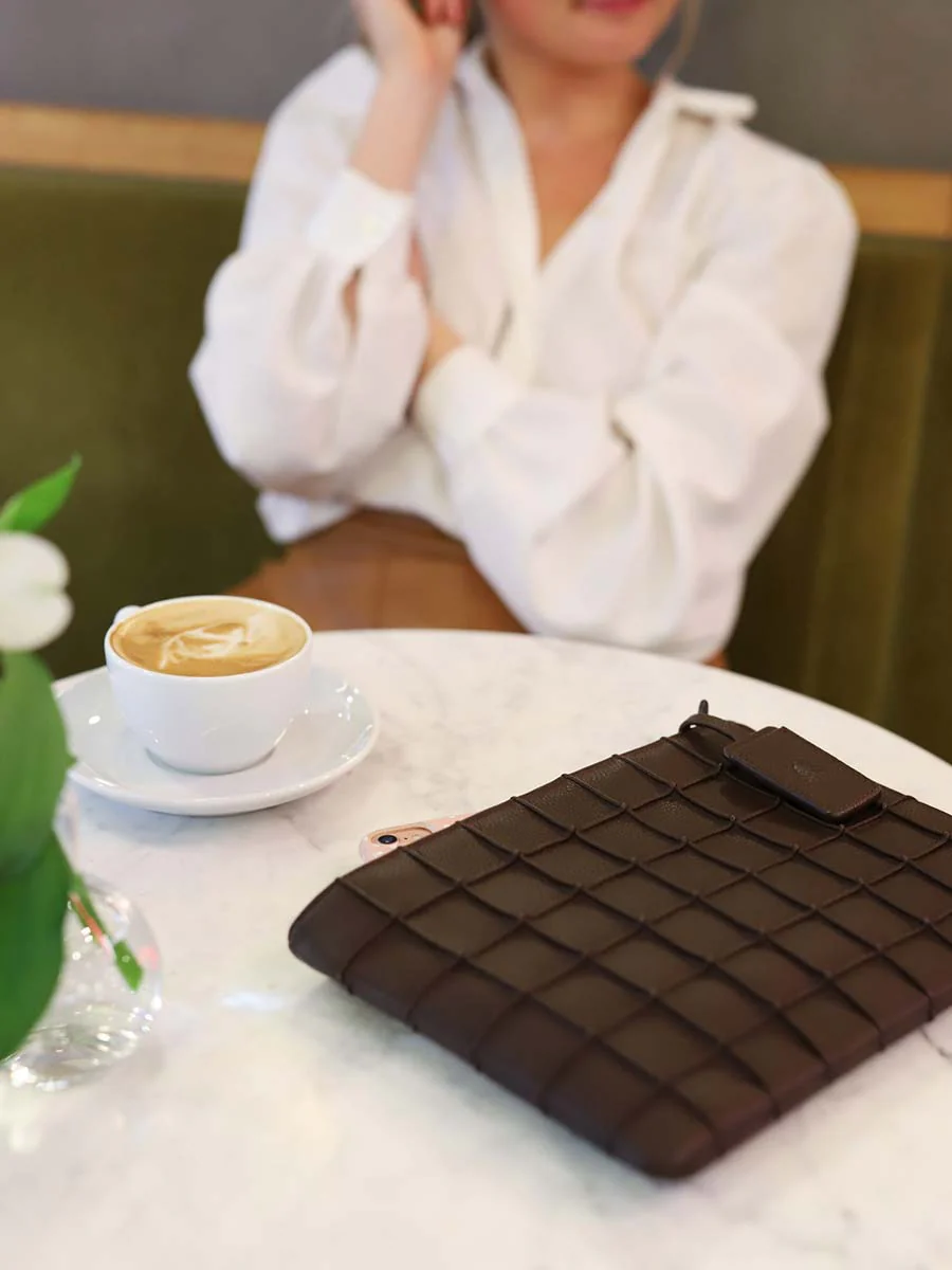 Grace Clutch Brown - Image 6