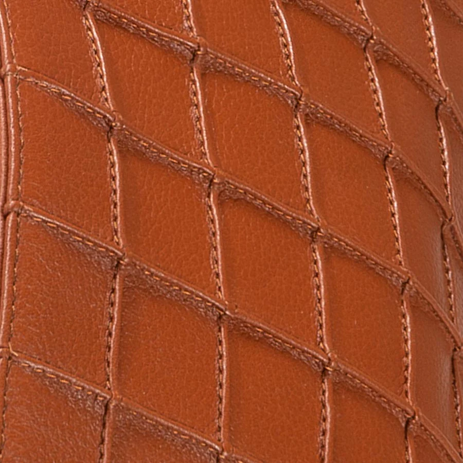 Grace Clutch Cognac - Image 3