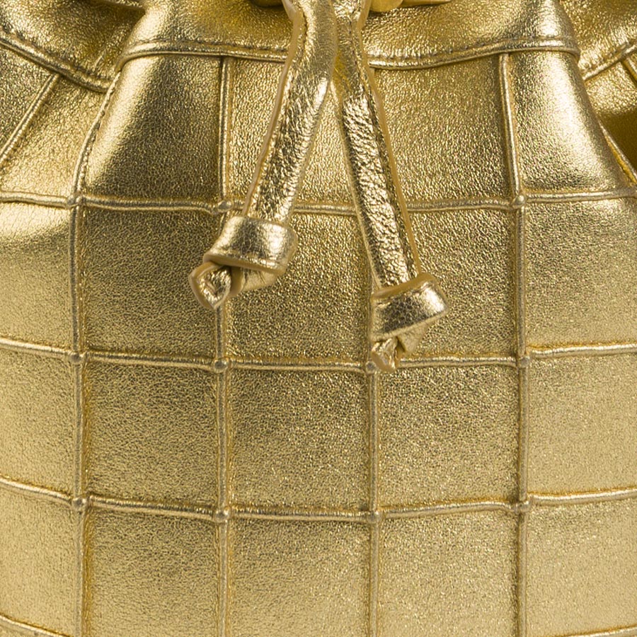 Jet Set Mini Bucket Gold - Image 3