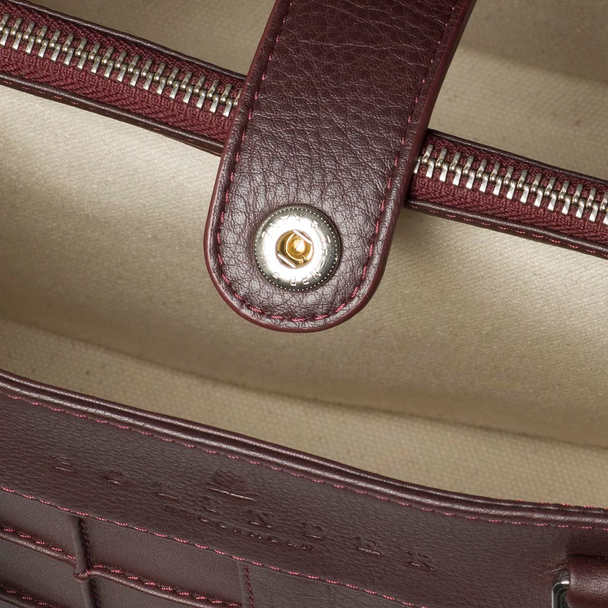 Dignity Mini Tote Burgundy - Image 4