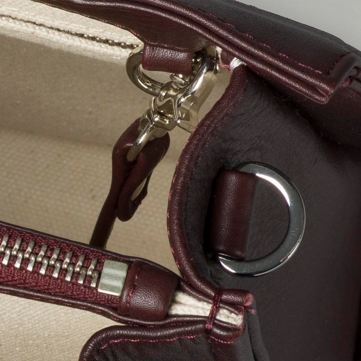 Dignity Mini Tote Burgundy - Image 5