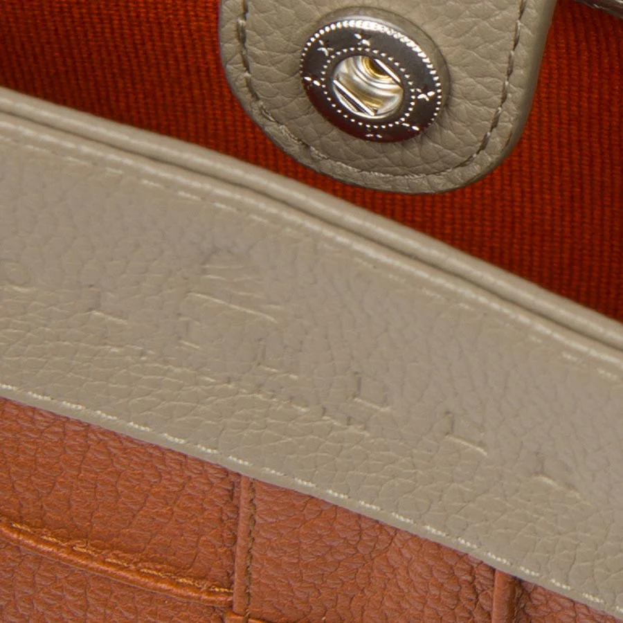 Dignity Mini Tote Multi Cognac Grey - Image 5