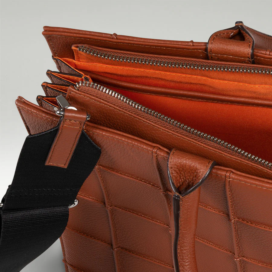 Sofia Briefcase Cognac - Image 5