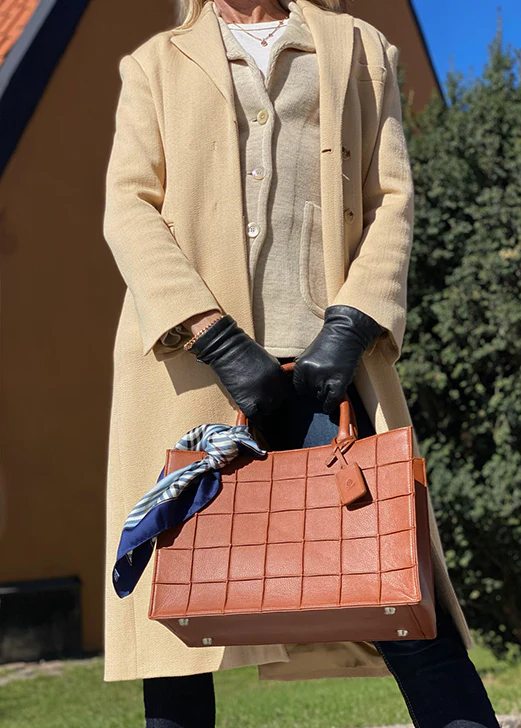 Sofia Mini Tote Cognac - Image 6