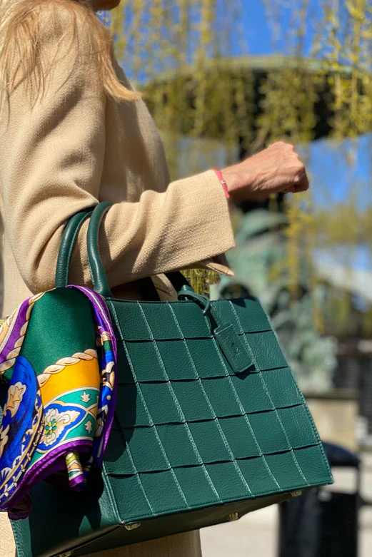 Sofia Mini Tote Pine Green - Image 6