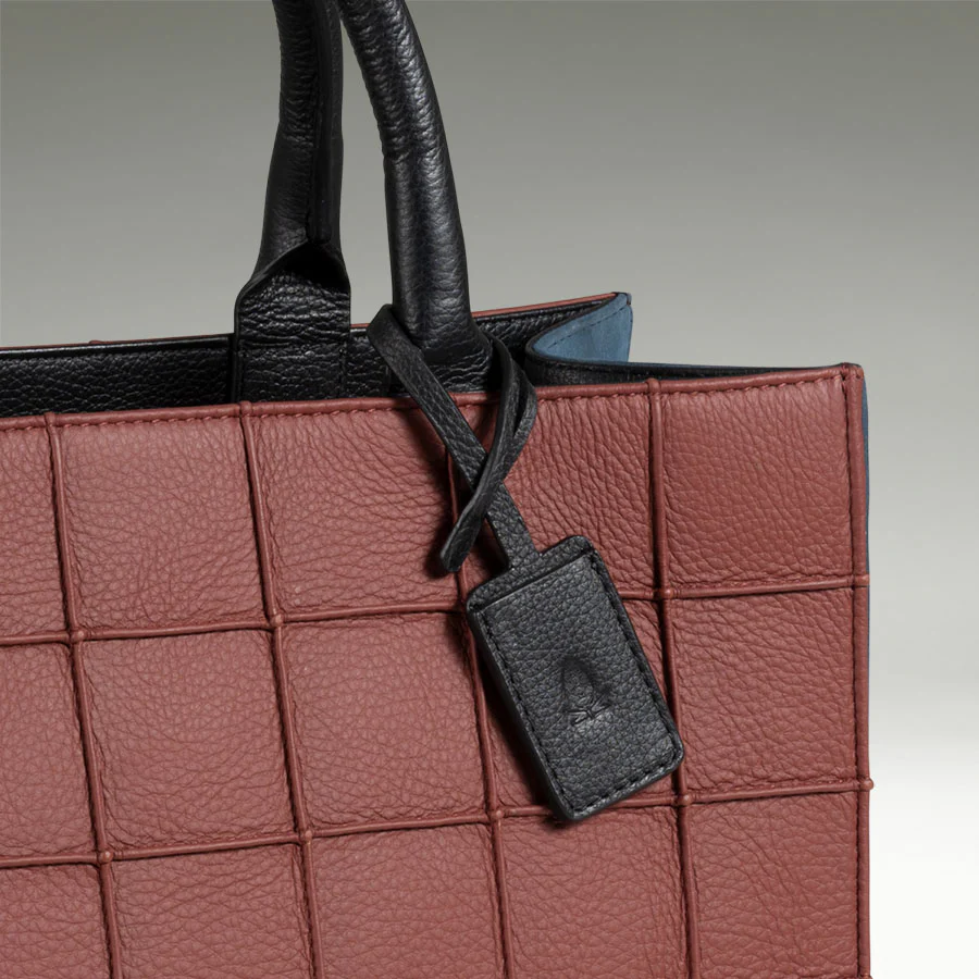Sofia Mini Tote Multi Suede Brown - Image 4