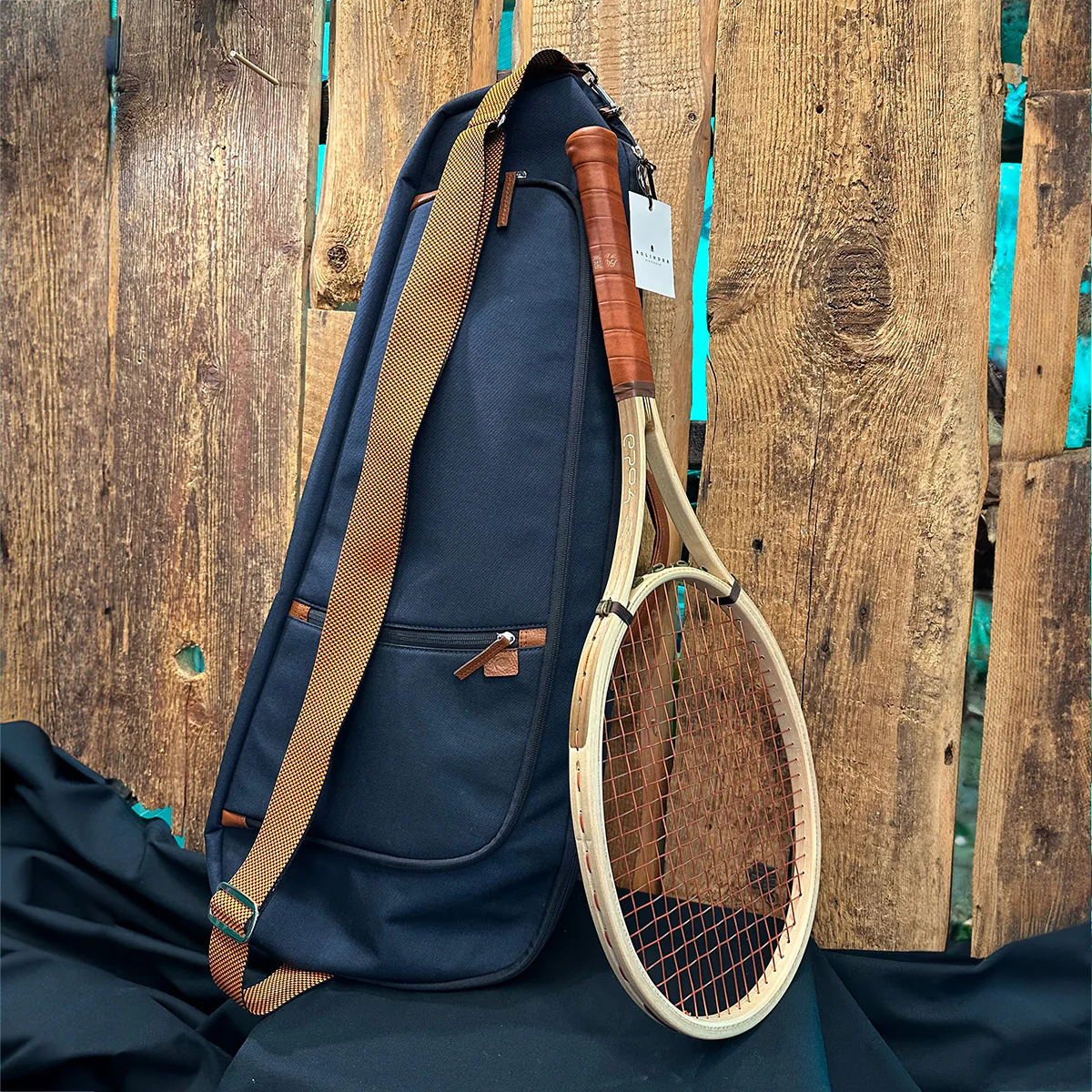Tennis Bag Dark Blue - Image 7