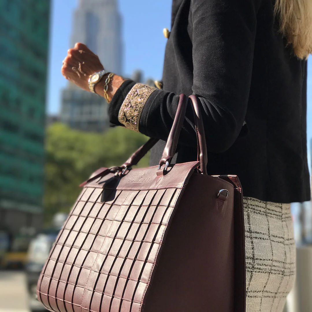 Dignity Tote Burgundy - Image 6